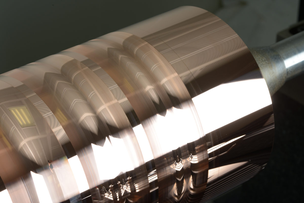 Strukturfelder als Kombination für Fresneloptiken. Foto: Fraunhofer IPT Institut für Produktionstechnologie.