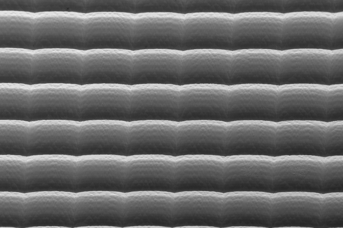 Homogene Struktur mit streuender Wirkung.