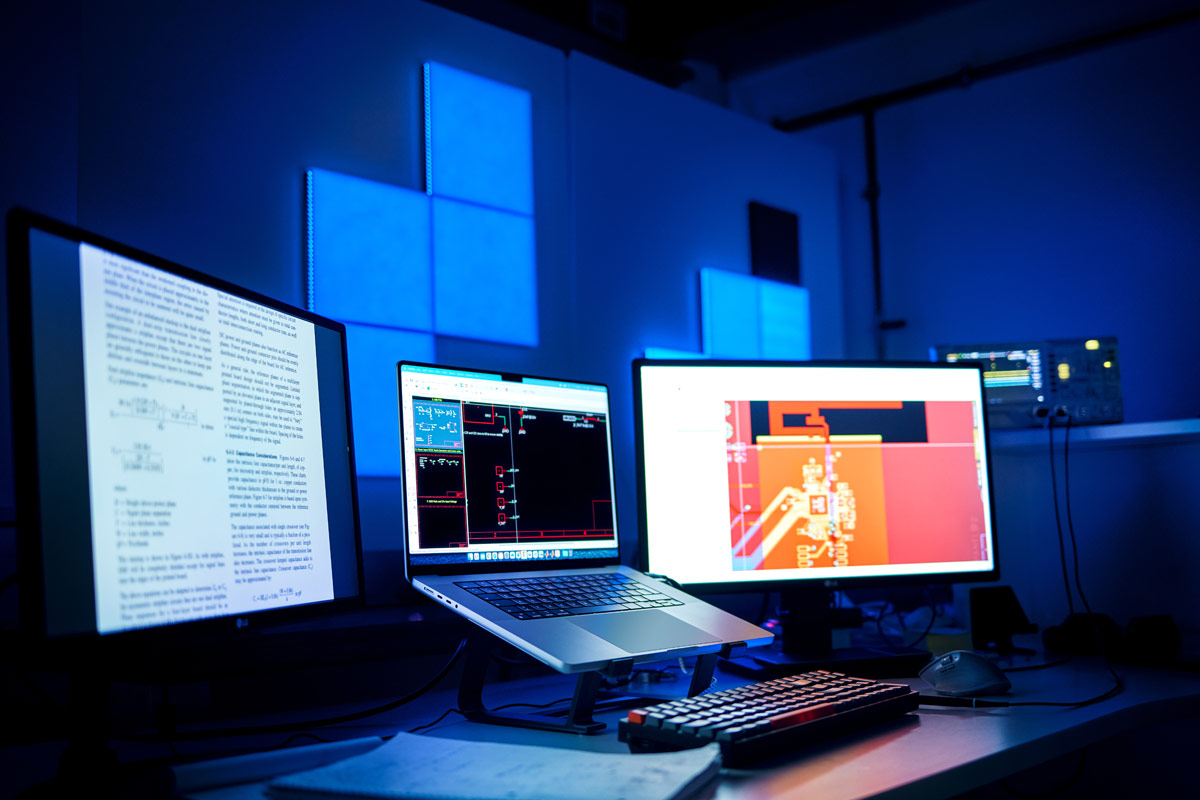 LED-Steuerung Software- und Hardwareentwicklung.